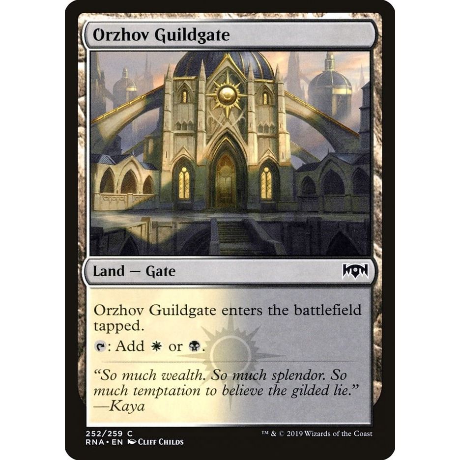 Image for Orzhov Guildgate (252) (252) (RNA) - Magic: The Gathering