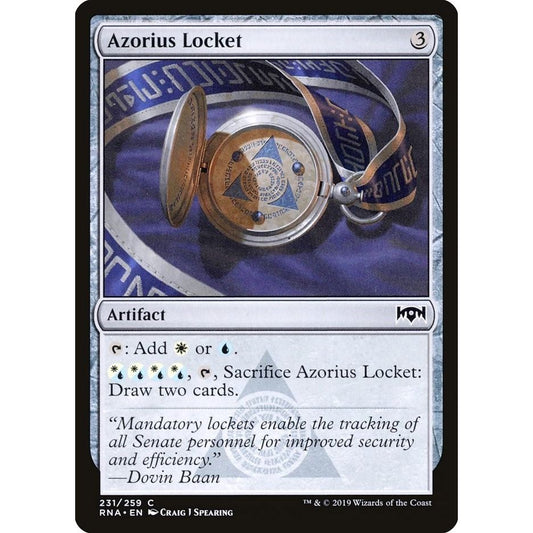 Image for Azorius Locket (231) (RNA) - Magic: The Gathering
