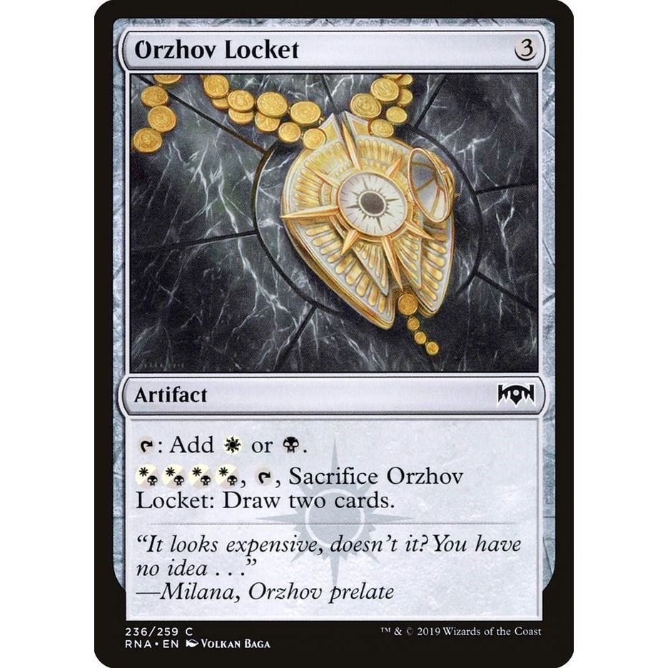 Image for Orzhov Locket (236) (RNA) - Magic: The Gathering