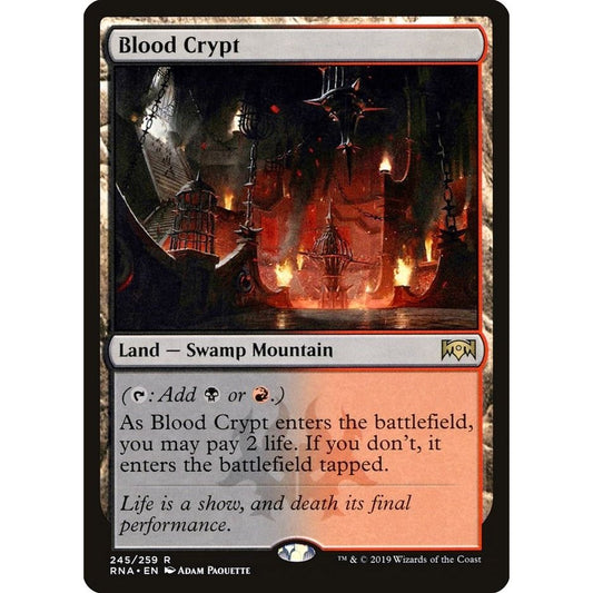 Image for Blood Crypt (245) (RNA) - Magic: The Gathering