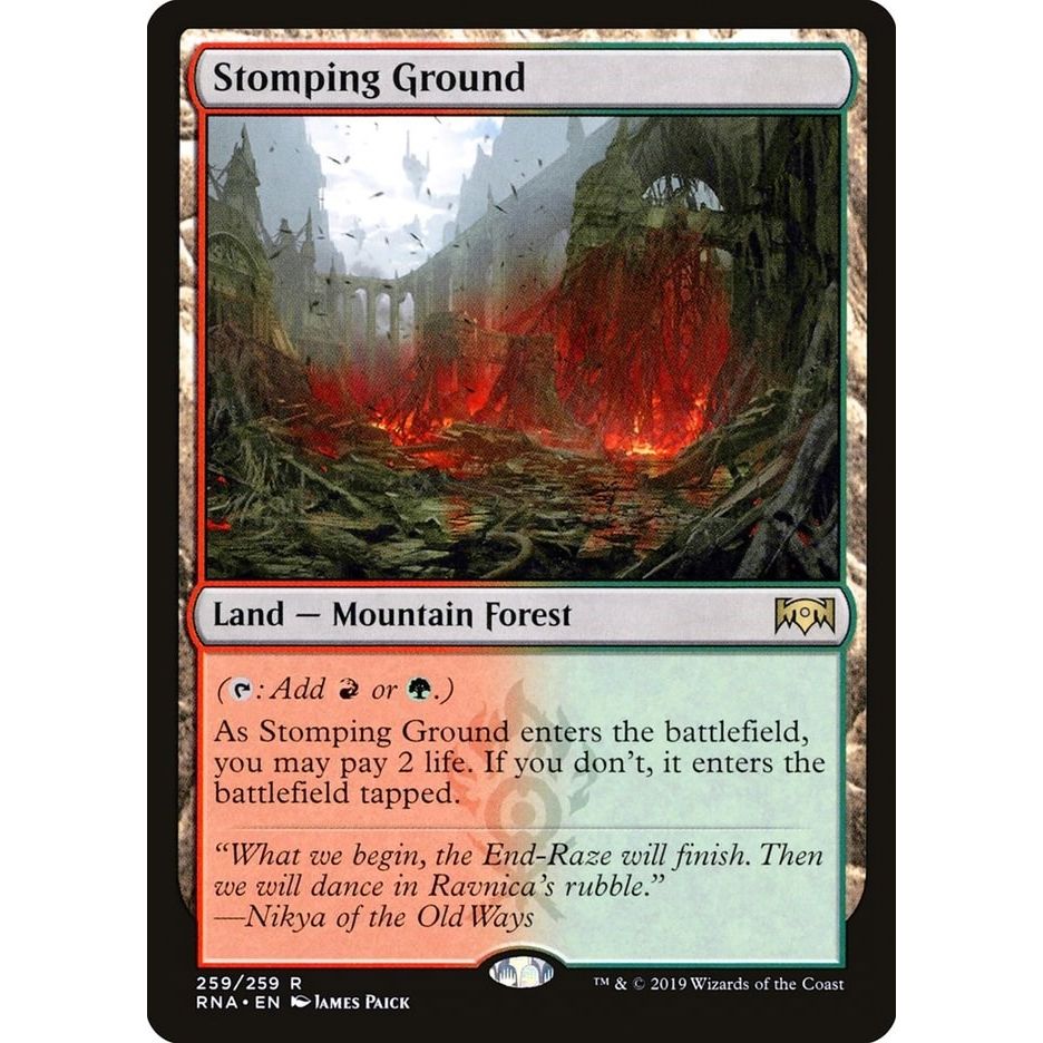 Image for Stomping Ground (259) (RNA) - Magic: The Gathering