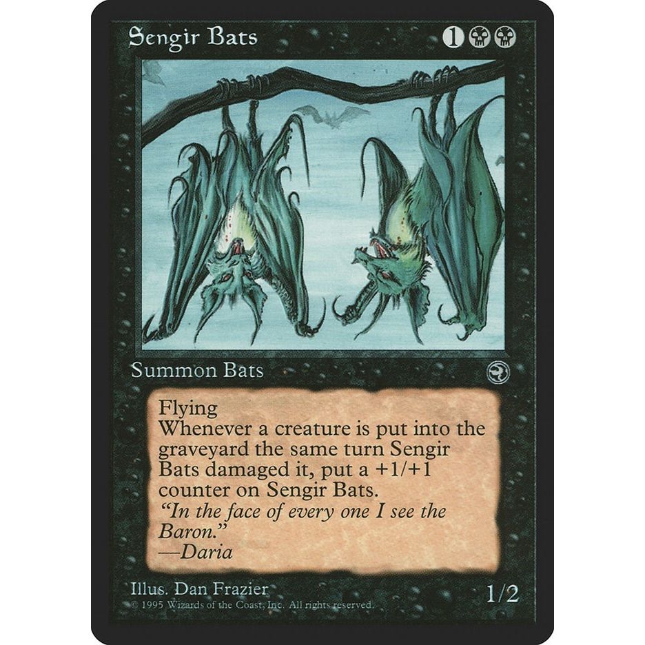 Image for Sengir Bats [Version 2] (57) (HML) - Magic: The Gathering