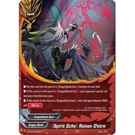 Image for "Spirit Echo" Raison D'etre (S-BT03/0022EN) (S-BT03) - Future Card BuddyFight