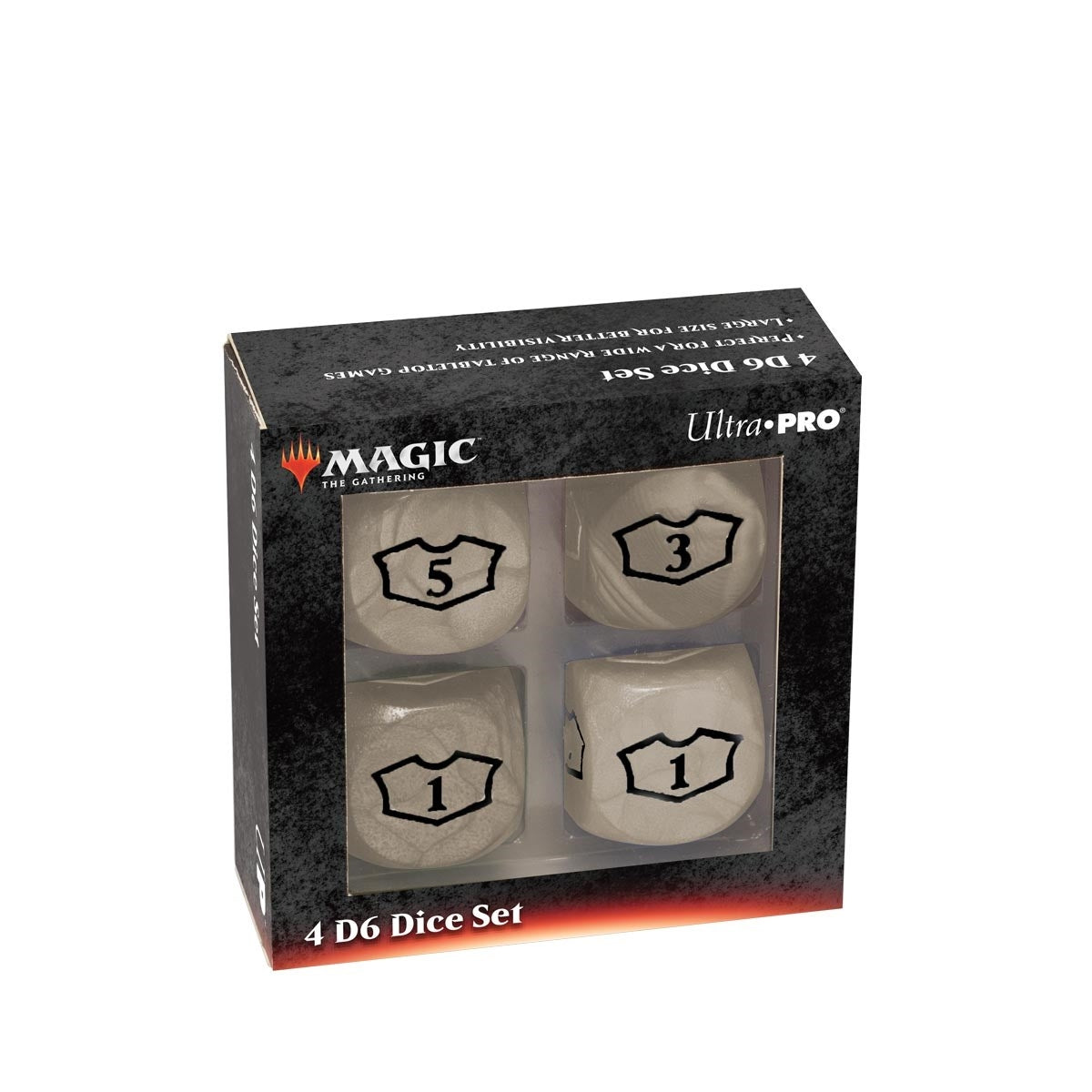 Image for Deluxe Mana Loyalty Dice for Magic - White (22mm) - Life Counters