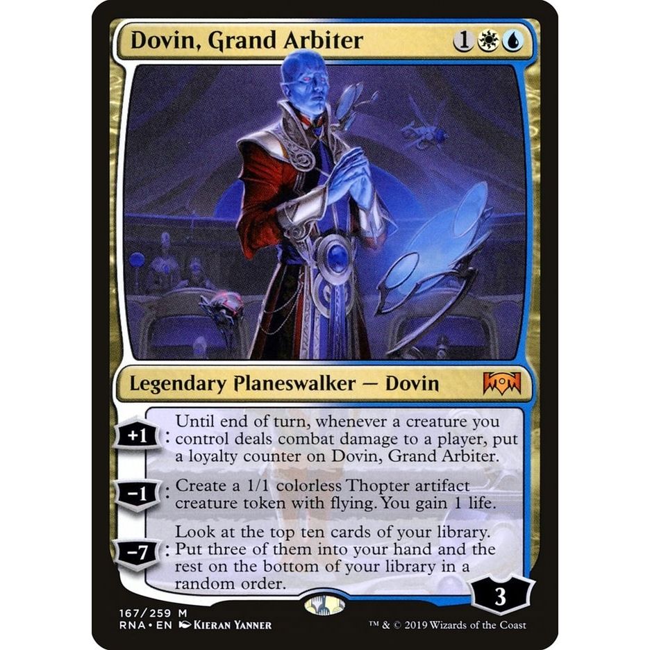 Image for Dovin, Grand Arbiter (167) (RNA) - Magic: The Gathering