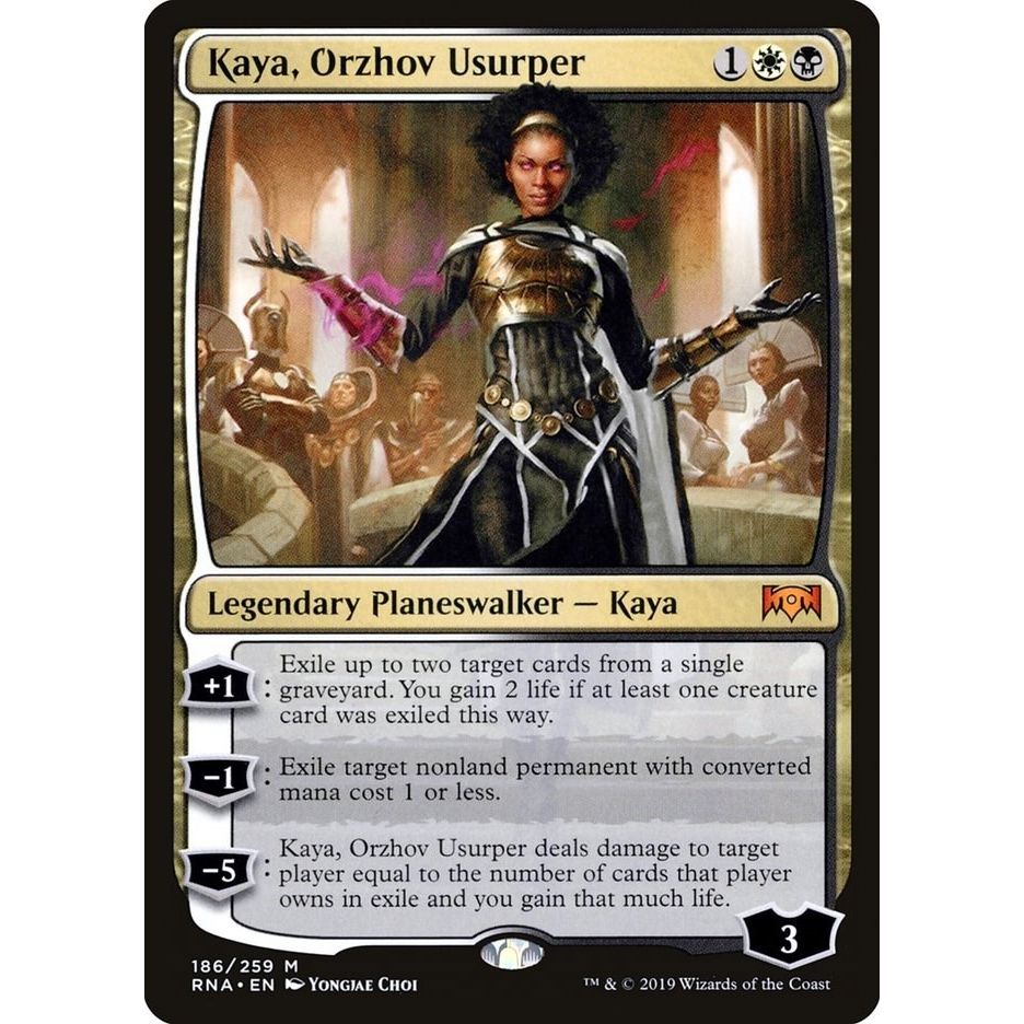 Image for Kaya, Orzhov Usurper (186) (RNA) - Magic: The Gathering