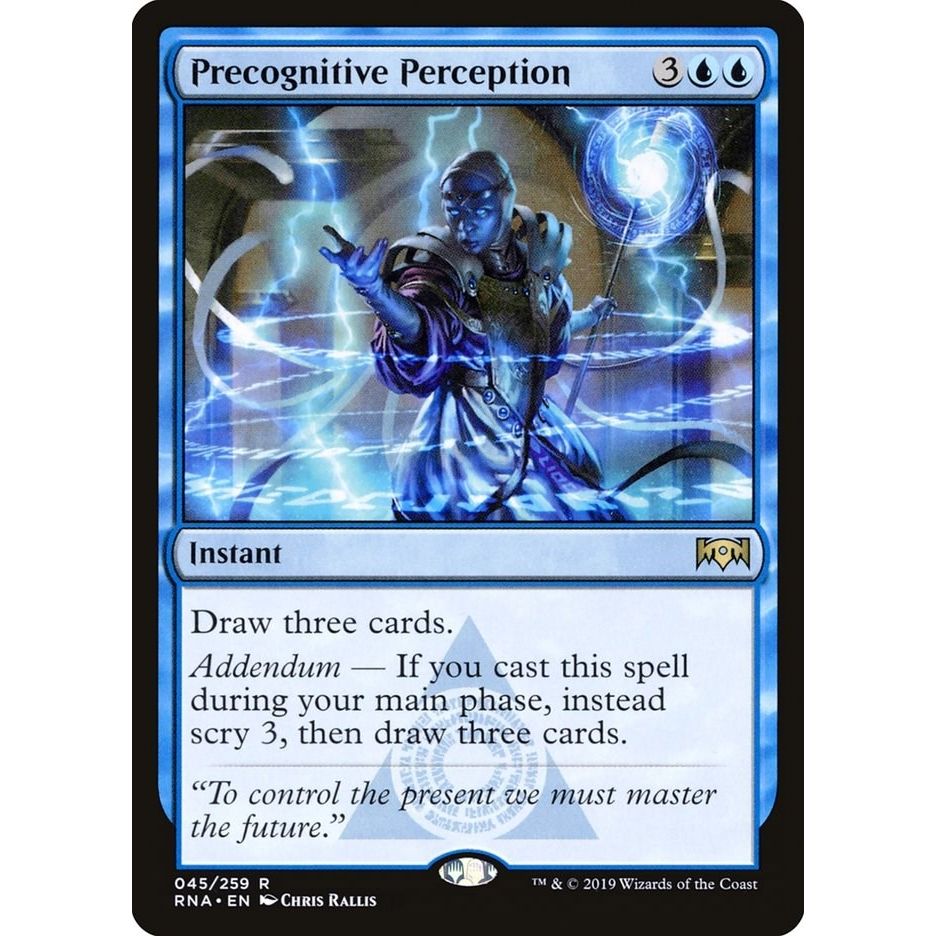 Image for Precognitive Perception (45) (RNA) - Magic: The Gathering