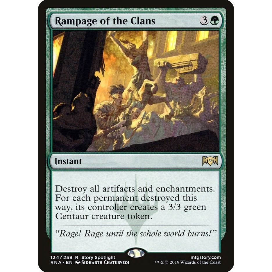 Image for Rampage of the Clans (134) (RNA) - Magic: The Gathering