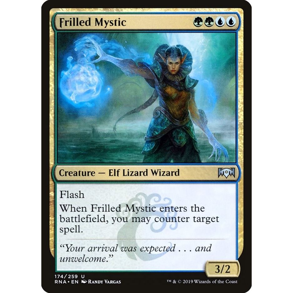Image for Frilled Mystic (174) (RNA) - Magic: The Gathering