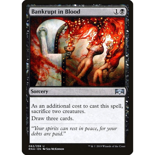 Image for Bankrupt in Blood (62) (RNA) - Magic: The Gathering
