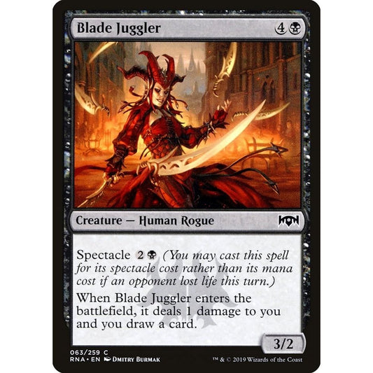 Image for Blade Juggler (63) (RNA) - Magic: The Gathering