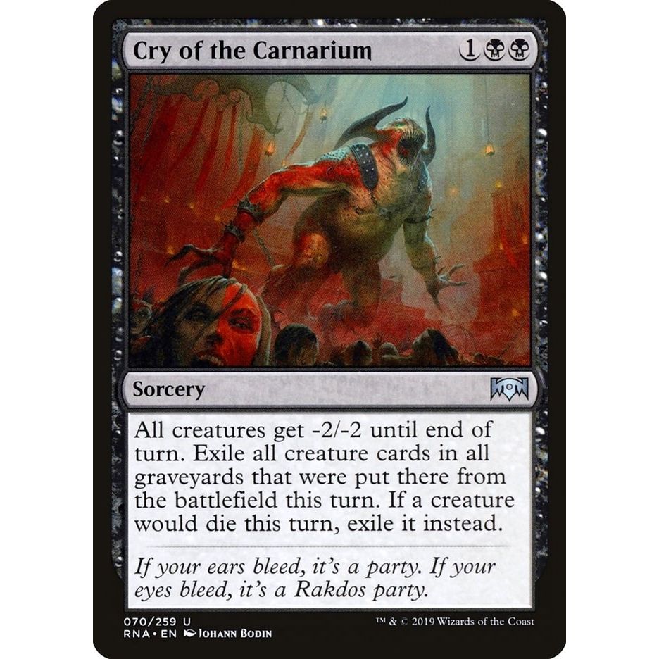 Image for Cry of the Carnarium (70) (RNA) - Magic: The Gathering