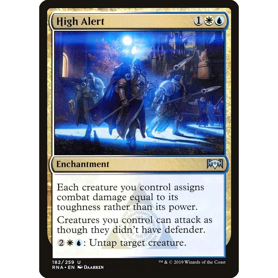 Image for High Alert (182) (RNA) - Magic: The Gathering