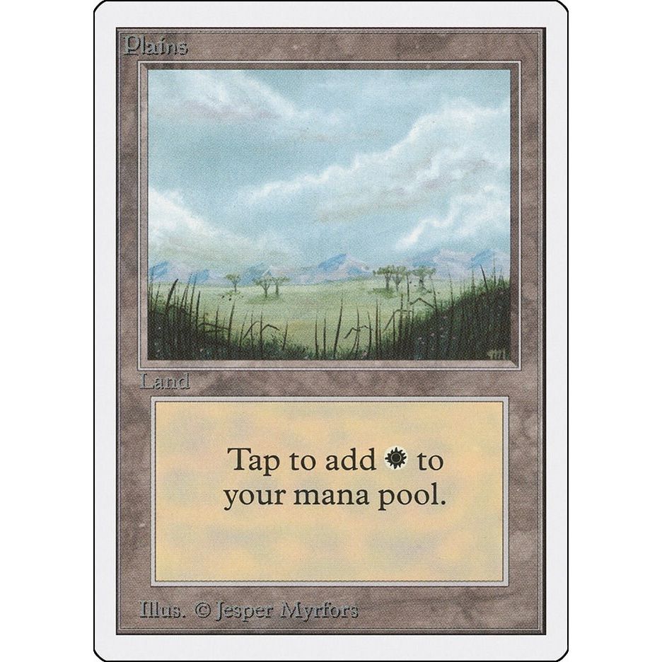 Image for Plains (B) (2ED) - Magic: The Gathering