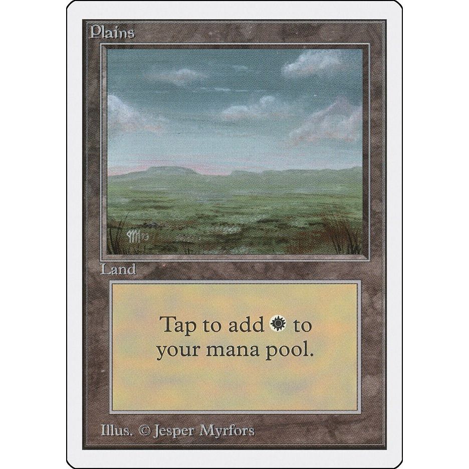 Image for Plains (C) (2ED) - Magic: The Gathering