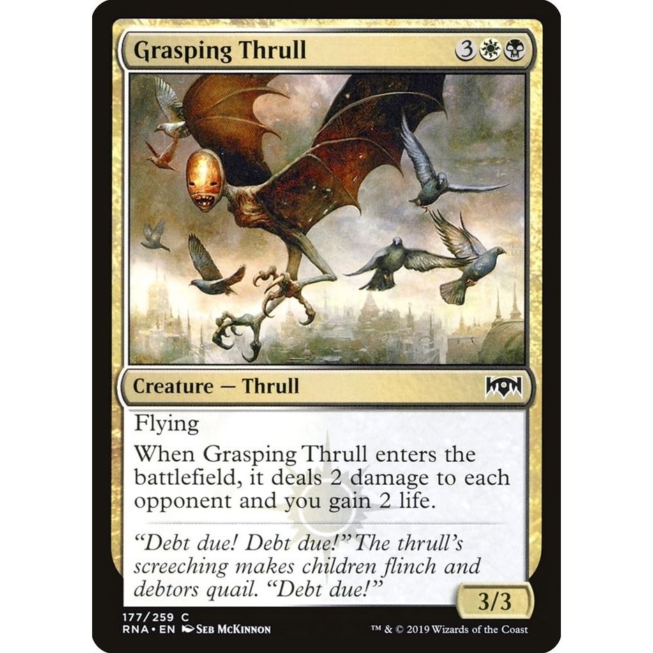 Image for Grasping Thrull (177) (RNA) - Magic: The Gathering