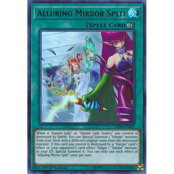 Image for Alluring Mirror Split (LED4-EN003) (LED4) - YuGiOh