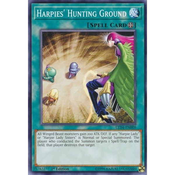 Image for Harpies' Hunting Ground (LED4-EN009) (LED4) - YuGiOh
