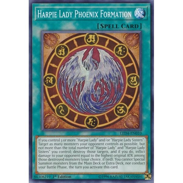Image for Harpie Lady Phoenix Formation (LED4-EN010) (LED4) - YuGiOh