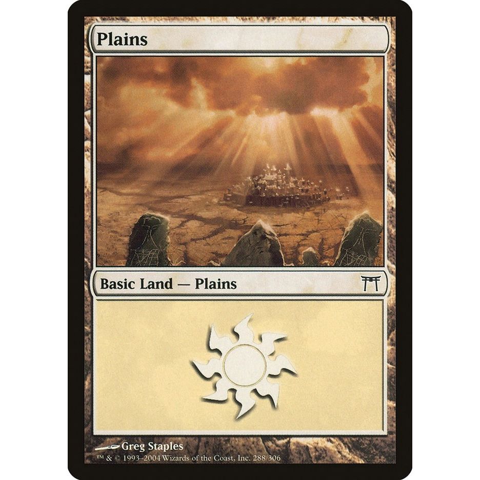 Image for Plains (288) (288) (CHK) - Magic: The Gathering