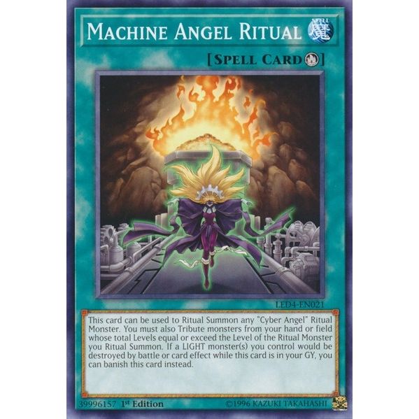 Image for Machine Angel Ritual (LED4-EN021) (LED4) - YuGiOh