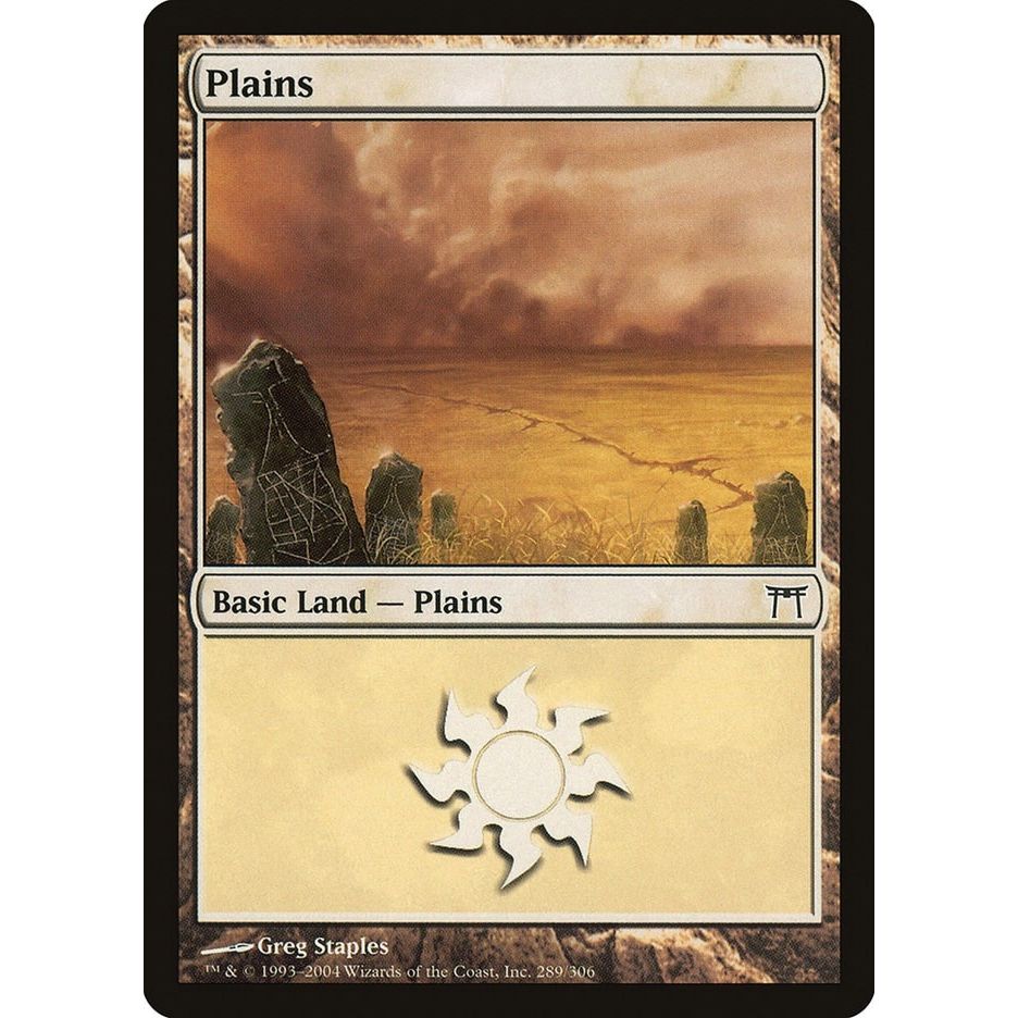 Image for Plains (289) (289) (CHK) - Magic: The Gathering