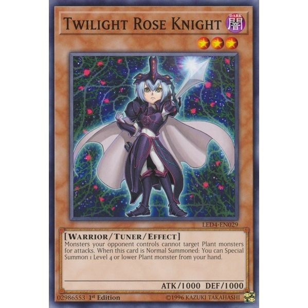 Image for Twilight Rose Knight (LED4-EN029) (LED4) - YuGiOh