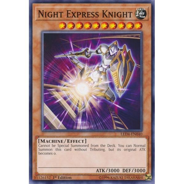 Image for Night Express Knight (LED4-EN040) (LED4) - YuGiOh