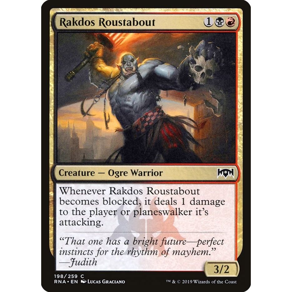 Image for Rakdos Roustabout (198) (RNA) - Magic: The Gathering