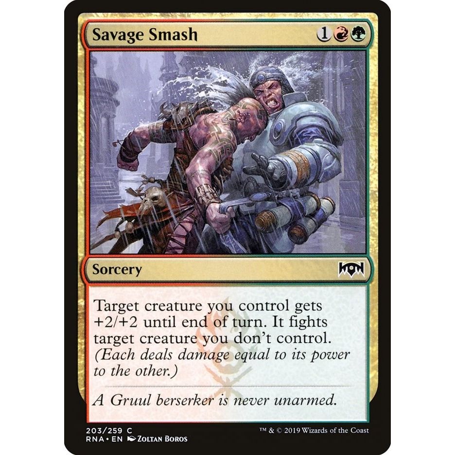 Image for Savage Smash (203) (RNA) - Magic: The Gathering