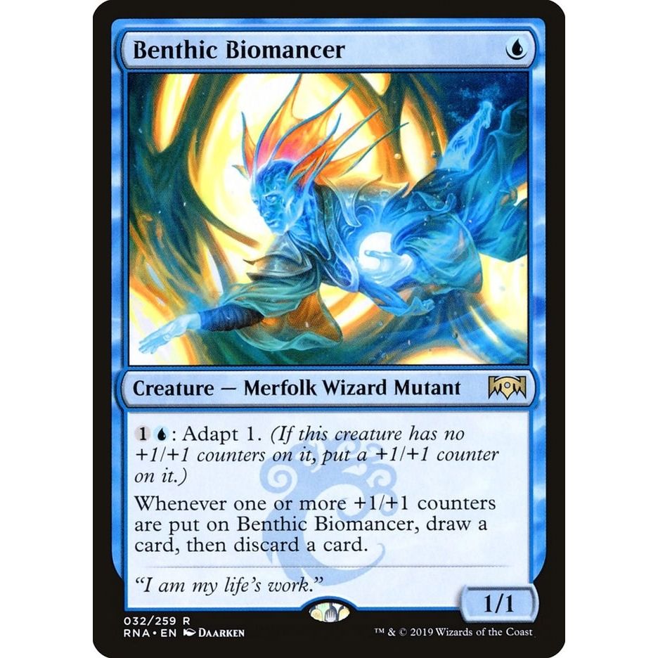 Image for Benthic Biomancer (32) (RNA) - Magic: The Gathering