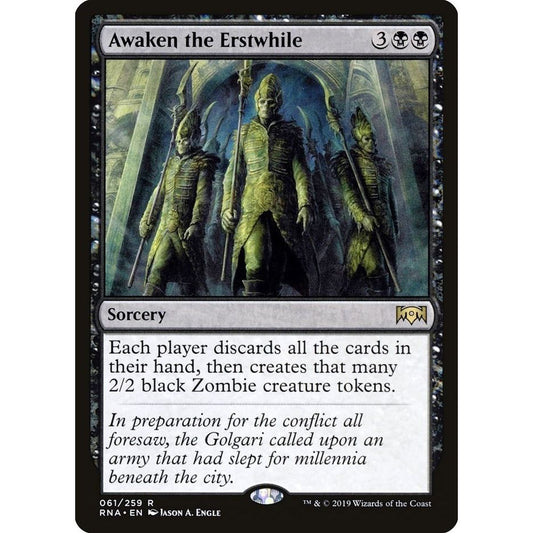 Image for Awaken the Erstwhile (61) (RNA) - Magic: The Gathering