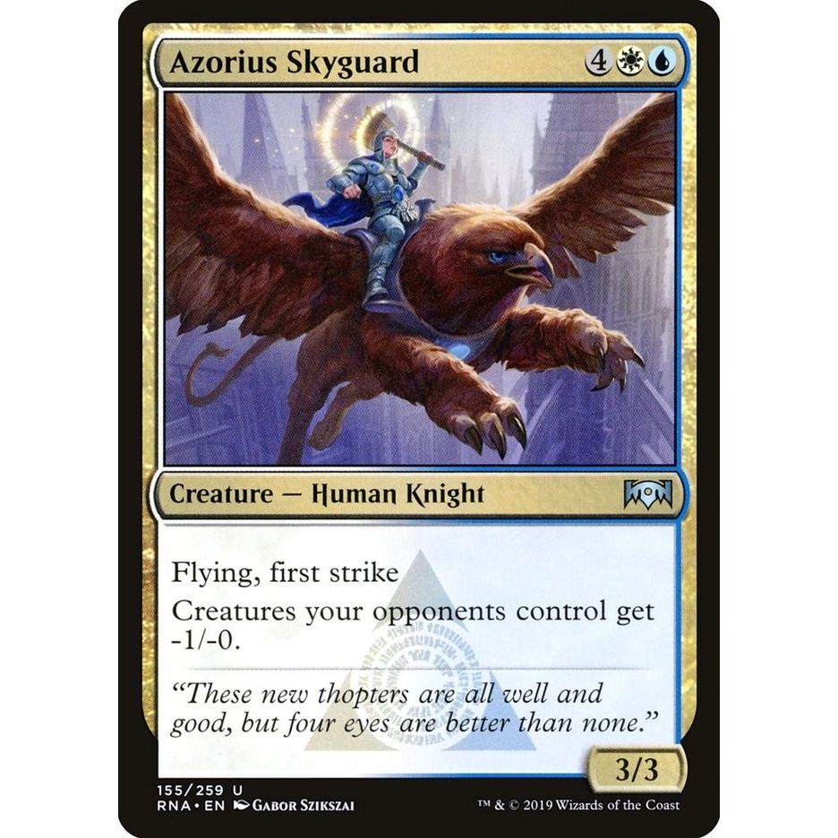 Image for Azorius Skyguard (155) (RNA) - Magic: The Gathering