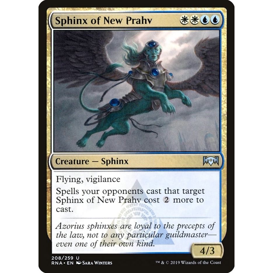 Image for Sphinx of New Prahv (208) (RNA) - Magic: The Gathering