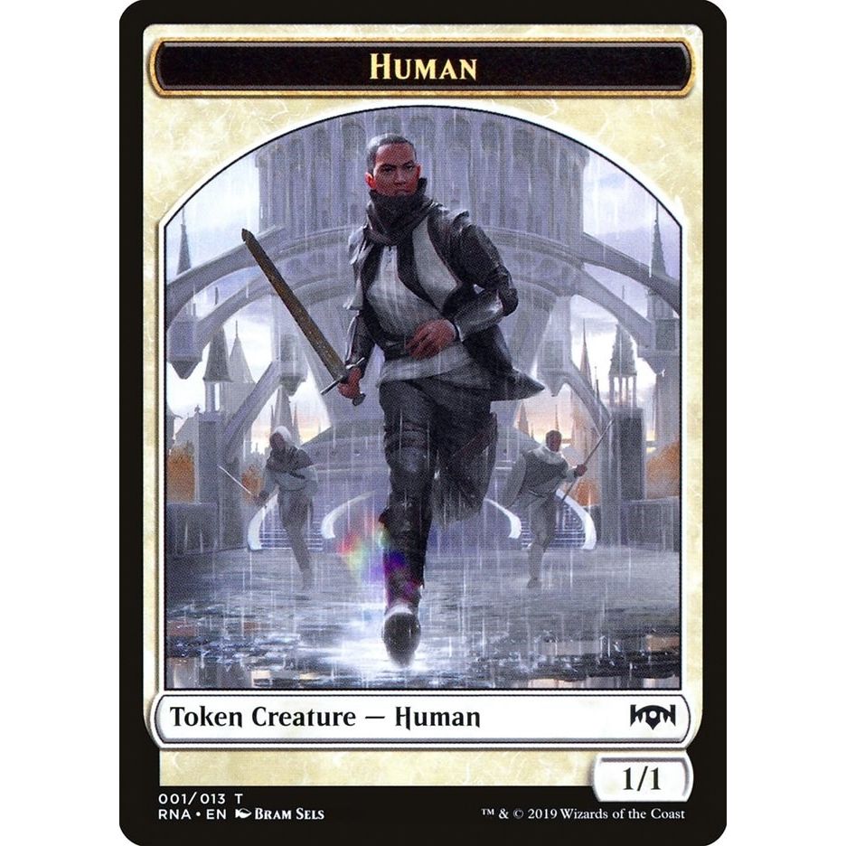 Image for Human Token (1) (RNA) - Magic: The Gathering
