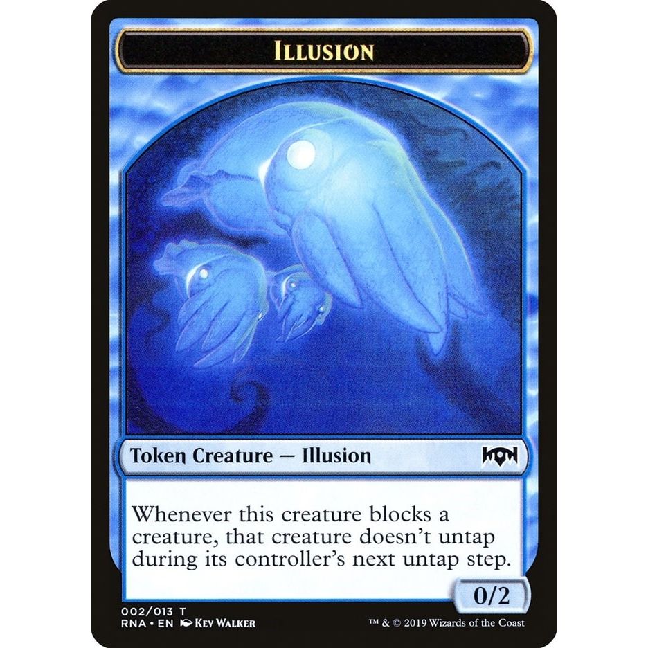 Image for Illusion Token (2) (RNA) - Magic: The Gathering