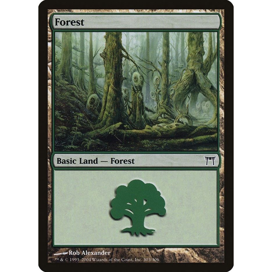 Image for Forest (303) (303) (CHK) - Magic: The Gathering