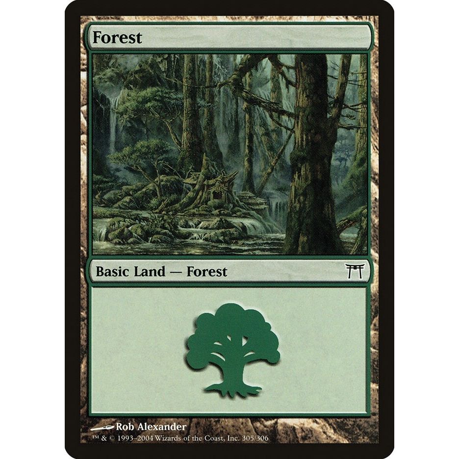 Image for Forest (305) (305) (CHK) - Magic: The Gathering