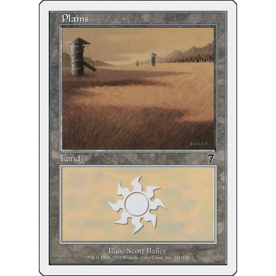 Image for Plains (341) (341) (7ED) - Magic: The Gathering
