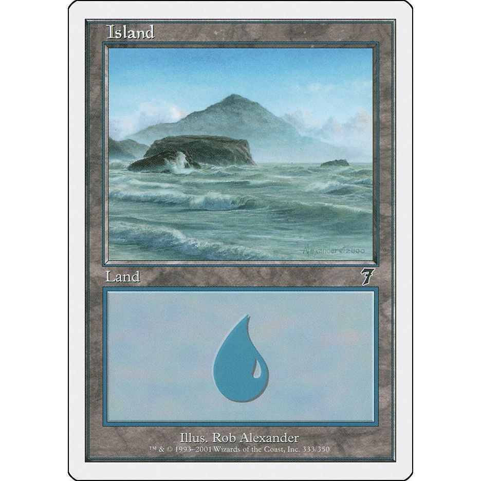 Image for Island (333) (333) (7ED) - Magic: The Gathering