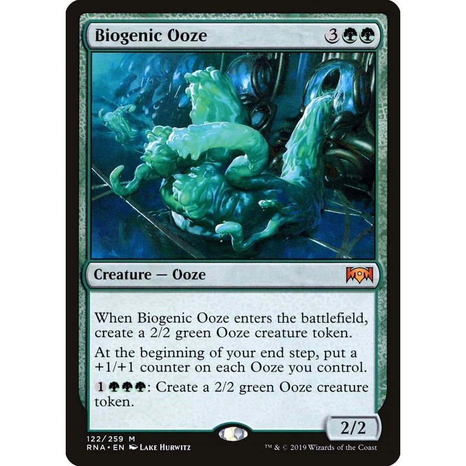 Image for Biogenic Ooze (122) (RNA) - Magic: The Gathering