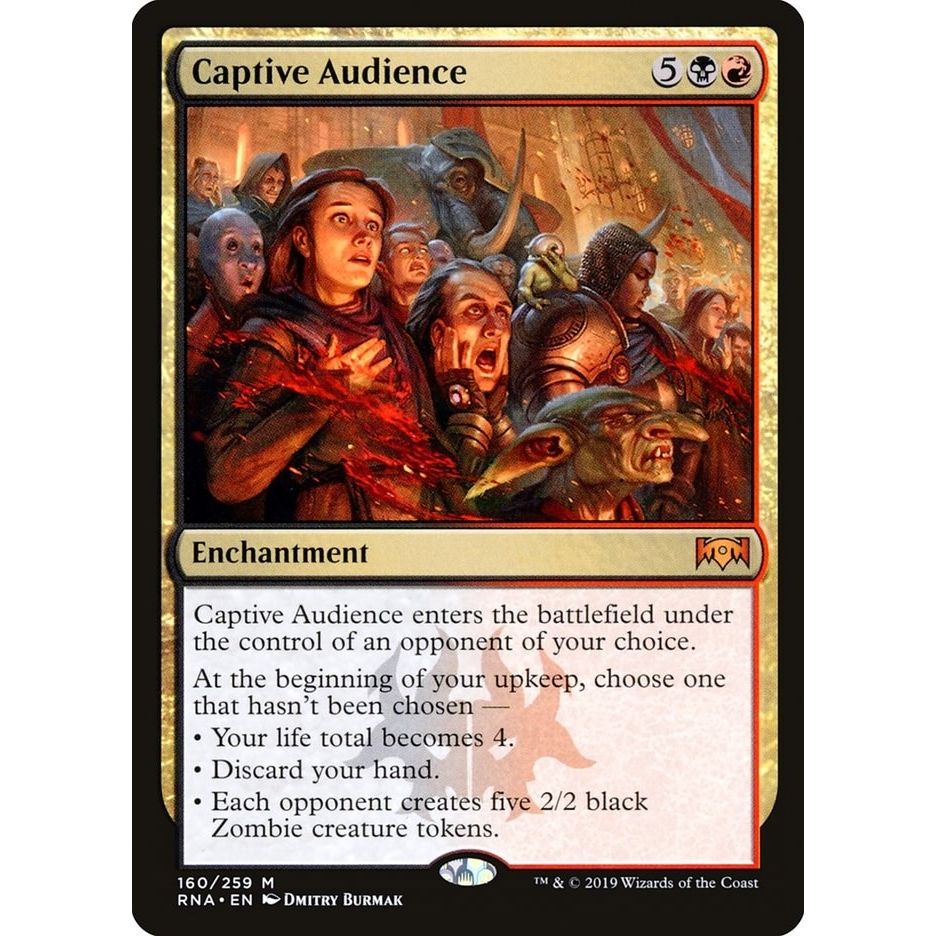 Image for Captive Audience (160) (RNA) - Magic: The Gathering