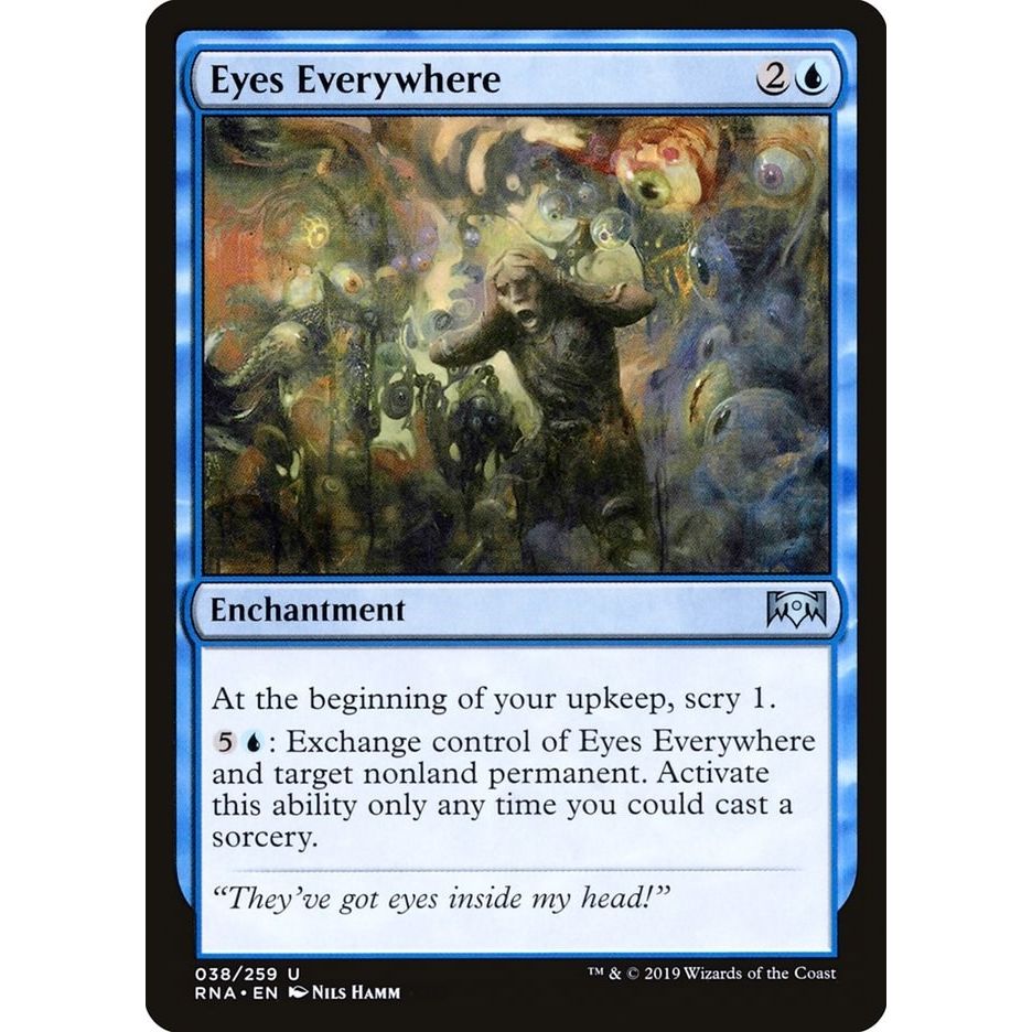 Image for Eyes Everywhere (38) (RNA) - Magic: The Gathering