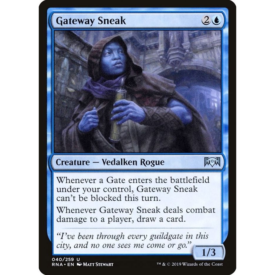 Image for Gateway Sneak (40) (RNA) - Magic: The Gathering