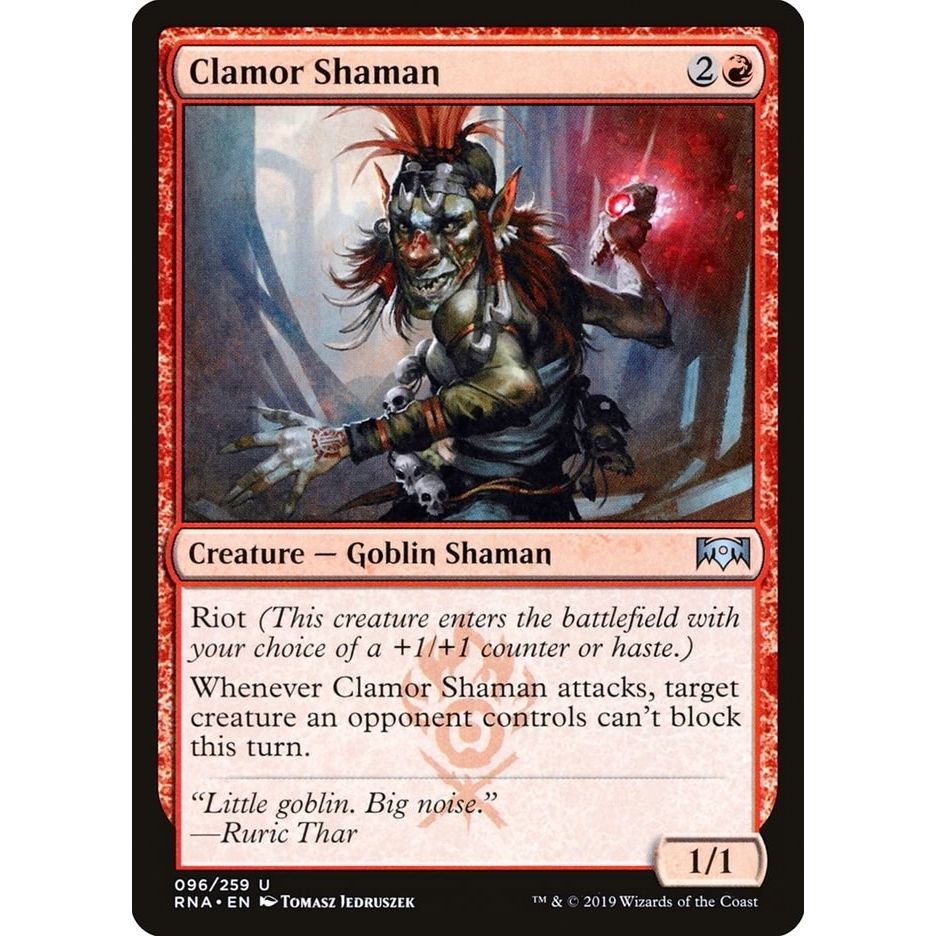 Image for Clamor Shaman (96) (RNA) - Magic: The Gathering