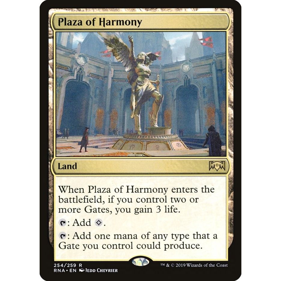 Image for Plaza of Harmony (254) (RNA) - Magic: The Gathering