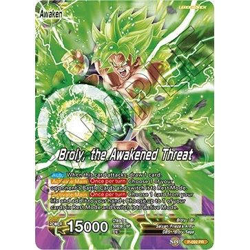 Image for Broly // Broly, the Awakened Threat (Broly Pack Vol. 1) (P-092) (PR) - Dragon Ball Super: Masters