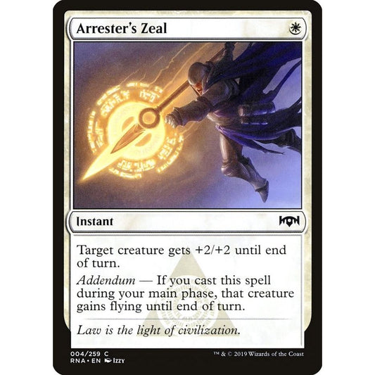 Image for Arrester's Zeal (4) (RNA) - Magic: The Gathering