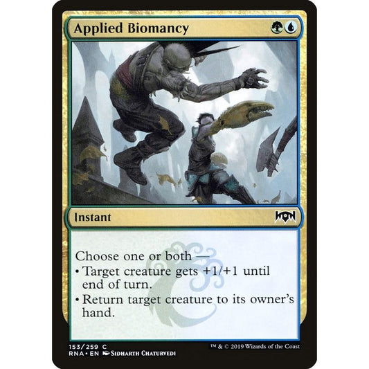 Image for Applied Biomancy (153) (RNA) - Magic: The Gathering