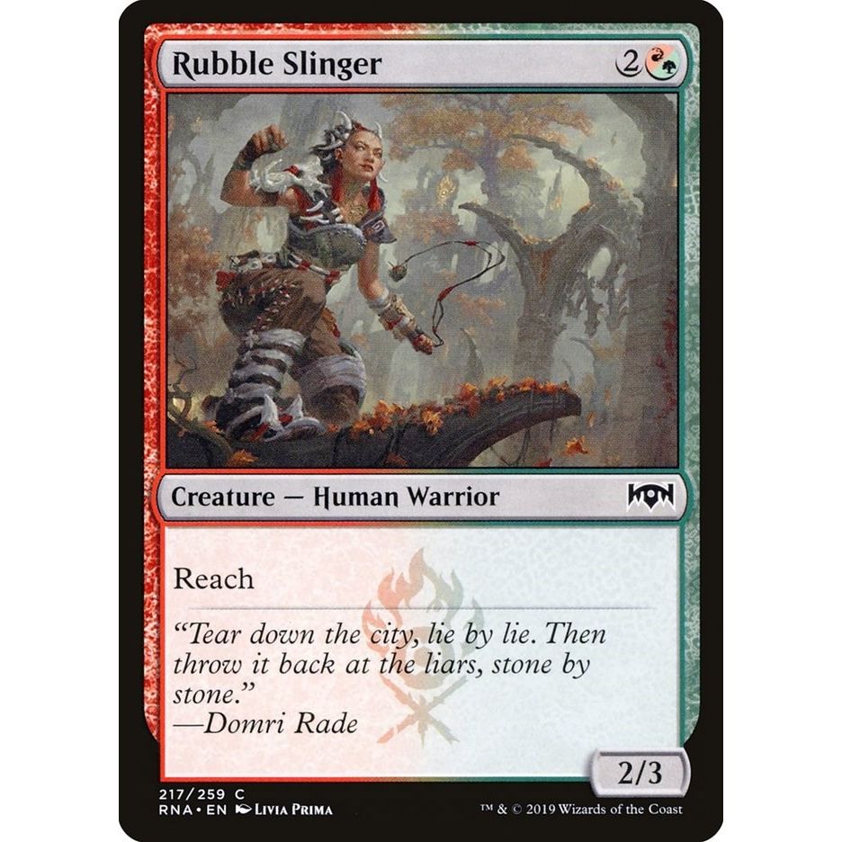Image for Rubble Slinger (217) (RNA) - Magic: The Gathering